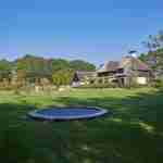 familietuin tuinontwerp Someren- trampoline in de tuin- florera tuinarchitect