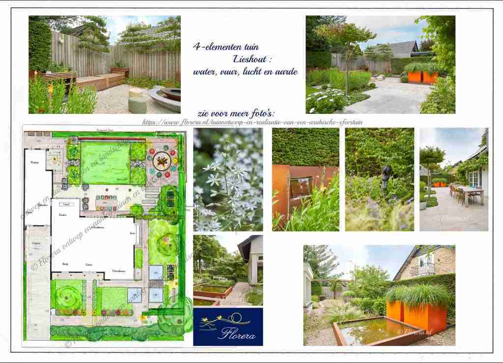 tuinontwerp Lieshout van weergaloze sfeertuin via tuinarchitect Florera